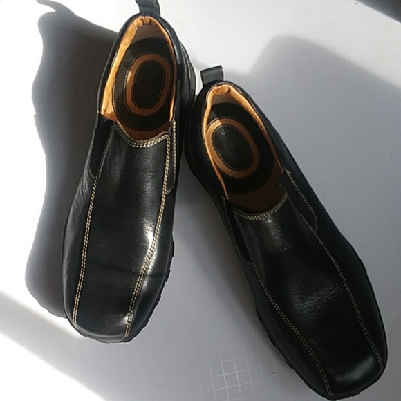Men's size13 Born Black Slip Ons - Picture 1 of 5